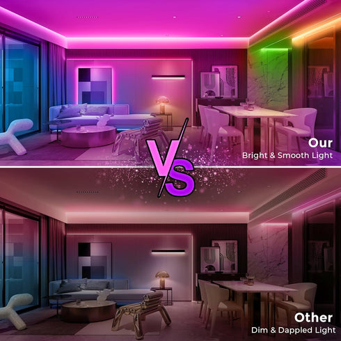 Lights,IP67 (20FT) Neon RGB Rope Waterproof,Flexible Led Rope Lights,Control with App/Remote,Music Sync,for Gaming Room