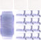 Jovitec File Folder Tabs, 120 Hanging Plastic Tabs and 120 Back to School Inserts for Quick Organizing