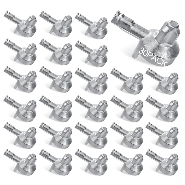 BagHeiyy 30PCS Bookshelf Pegs - Shelf Pins for IKEA Part 131372, Premium Zinc