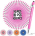 Coregiftr Personalised Pens Custom Engraved Ballpoint Pen with Stylus Tip Retractable Customized Click