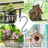 12 Pack Heavy Duty 6 Inch S Hooks with Rubber Stopper for Hanging Plants, Birdhouse, Pan, Cups, Bags, Jewelry