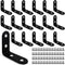 18PCS 1.57 x 1.57 L Bracket, 90 Degree Right Angle Corner Brace,
