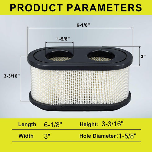 Air Filter Maintenance Kit 136-7806 127-9252 for Toro Timecutter SS5000 SW5000 Riding Mower