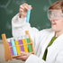 100 Pcs 10ml Plastic Test Tubes with Lids - Clear Storage Tubes with Silicone Sealing Ring for Science Experiments