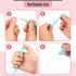 Mr. Pen 12 Pack Retractable Gel Pens, Assorted Colors, Fast Dry, Fine Point 0.7mm, Cute Aesthetic Pens