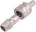 DERNORD Stainless Steel Quick Disconnect Set - Beer Brewing Connector Kit, Pack of 2