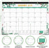 Desk Calendar 2025-2026, 18 Months from July 2025 to December 2026, 17" x 12", Large Ruled Blocks