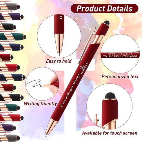 Fumete 42 Pcs Bible Verse Ballpoint Pens, Christian Stylus Pens with Inspirational Quotes, Bulk Gift