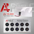APIELE Rocker Toggle Switch - 20 CM Pre-Wired DC 12V 20A ON-Off with Dot Light, 10Pcs KCD2-102N-Wired, Red