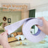 Single Sided Foam Tape, Weather Stripping for Door Window, Self-Adhesive EVA Insulation Strip, 2 Rolls, White