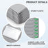 AMANO 7 inch Out(10 Plastic Timecard Rack, Retractable Time Cards Holder Cards, Wall Mount Attendance Time Payroll
