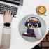 Cute Owl Mouse Pad, Funny Small Mouse Pads for Desk, Round Mousepad for Wireless Mouse Gaming Work Laptop, Mini Travel Computer Mouse Mat, Home Decor Office Desk Accessories Office Supplies by Immaturus