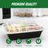 50 Pack (100-Piece) 38 oz Meal Prep Containers with Lids, Sturdy Leakproof & Food Safe, Microwave Safe