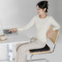 SheRest Office Chair Cushion with Straps, Memory Foam Seat Cushion with Removable Cover, Suitable for Office Chairs