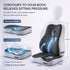 EQEH Set, Seat Cushion and Lumbar Support Pillow Back and Butt Support, Sciatica Relieving Coccyx Cushion, Hemorrhoid