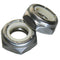 Dia-and-Jew 5/16-18 Jam Hex Nuts, Stainless Steel 18-8, Nylon Locking, Qty 100 D&J