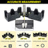2-in-1 Mitre Measuring Cutting Tool, Miter Saw Protractor and Angle Finder 85-180 for Carpentry Work