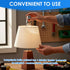 zuozuobubu 2-Pack Bulb Bulb,High Lamp Shade Light Clip Adapter, Clip on Lampshade Adapter & Clip on Lampshade Light