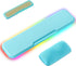 KONDOUND 2-in-1 Heated Wrist Rest Set, Ergonomic Memory Wrist Pad with RGB Lights