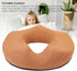 Portable U-Shaped Memory Foam Donut Cushion (Orange)