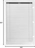 Stylist Binder Insert Cards, Salon Client Profile Cards (100 per Pack, 5.5" X 8.5") for Hair Stylist and Spa