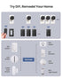 300 1500W Programmable, Zoiinet Remote Control Outlet Plug Switch, Buckle Design & Removable Wireless Light Switch, ft