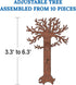 Carson Dellosa 64 pc Tree Bulletin Board Set with Tree Wall Decor and Leaf Cutouts for Classroom Fall Decorations