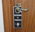 Recording in Progress - Please Do Not Disturb Sign, Plastic Door Knob Hanger Sign, Double Sided, 2 Pack