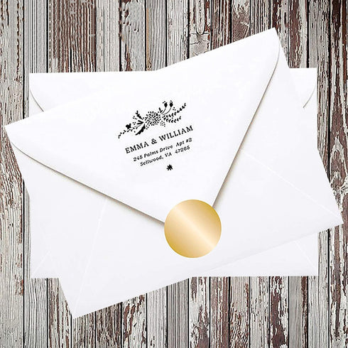 Hybsk 2 Inch Matte Gold Labels, Round Color Coding Dots, 300 Adhesive Stickers Per Roll (Gold)