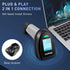 onewscan 1D 2.4G Barcode Scanner Wireless, CCD Barcode Reader with Smart Base Stand Wireless & USB Wired Connection