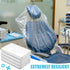 ForraFun 400 27" 24" Pcs x Disposable Dental Half Chair Covers for Backrest, Headrest, Clear Waterproof Protection