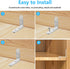16Pcs 1.57x1.57 Inch 90 64 Blingstar L Bracket Stainless Steel Corner Brace Right Angle Bracket Joint Degree Corner