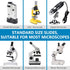 DIY-SCIENCE 60 Microscope Slides with Specimens for Kids, Lab-Grade Prepared Microscope Slides