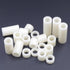 OD 9mm ID 5.5mm ABS Plastic Round Spacers Assortment Kit - Wall Plate spacers for M5 Screws, Lengths from 3mm to 25mm