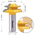 45 Degree Router Bit, Newdeli 1/2 Shank 45 Degree Lock Miter Router Bit, 1/2-inch Stock Woodworking Tools for 90-Degree