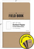 Field Notebook/Journal - 5"x8" - Combo Colors - Dot Graph Memo Book - Pack of 6 by Elan Publishing Company