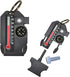 Sun Company Outsider - 4-in-1 Survival Multi-Tool, Compass, Thermometer, Whistle, Fire Starter in Compact Zipper Pull