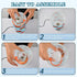 MOOCG 3 Dimmable Strawberry Ice Cream Touch Control Table Lamp with Fabric Shade, Color Temperatures LED Desk Lamp, Eye