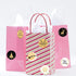Christmas Stickers for Envelopes, 500PCS Black & Gold Holiday Seals Faux Glitter for Christmas Party Decoration