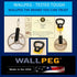 WallPeg Pegboard Bins, Garage Organization Parts Bin Kit, Larger Size Bins for Home, Office, Crafts