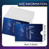 Geyee 500 Pcs Hotel Key Card Envelope Key Card Holder Sleeves Keycard Envelope Sleeve Enjoy Your Stay Key Cover for Hotel, 2.4 x 3.5 Inch (Dreamy Style)