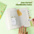 Hommie Cat Sticky Notes Set, 300 Sheets Cute Animal Pads for Cat Lovers, Kids Office School Creative Gifts