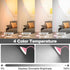 18W Dimming 76inch Floor Lamp, Upgraded Bright LED Floor Lamps for Living Room Bedroom with Gooseneck Stepless & Color