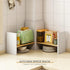 Small Desktop Bookshelf, White Desk Organizers and Storage, Expandable Desk Organization Shelves, Adjustable Narrow