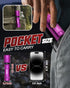 2 Pack, 5 Victoper Pink Rechargeabe Flashlight High Lumens Modes LED Bright Tactical Flashlights, Waterproof Zoomable