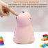 Oaroily Dinosaur Night Light for Kids, LED Nursery Lamp for Toddler's Room, Cute Color Changing Silicone Baby Night