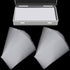 Shappy 301 Pieces Paper Money Holders with 2 Pcs Plastic Storage Case, Clear Currency Sleeves for Cash Dollar Currency