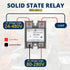 SSR-25AA Solid State Relay: AC to AC, Input 80-280V AC, Output 24-480V AC for Industrial Automation