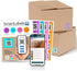 QR Code Smart Labels, Color Coded Scannable Stickers for Storage Bins, Moving Containers & Organization, Pack of 48