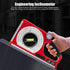 Engineering Inclinometer, Portable Universal Slope Measuring Ruler with Dual Scale Rotary Pitch Finder